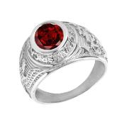 Bague universitaire chevalire americaine argent - MARLEY