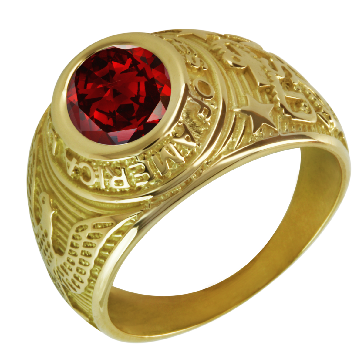 Bague universitaire or 18k - ROMÉO