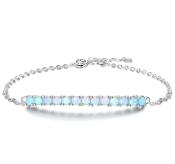 Bracelet pierres bleues - IRIS