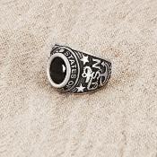 Bague universitaire argent - JAROD