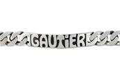 Gourmette homme argent gravure 3D - Maille gourmette - PUNE