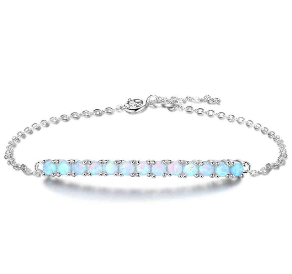 Bracelet pierres bleues - IRIS