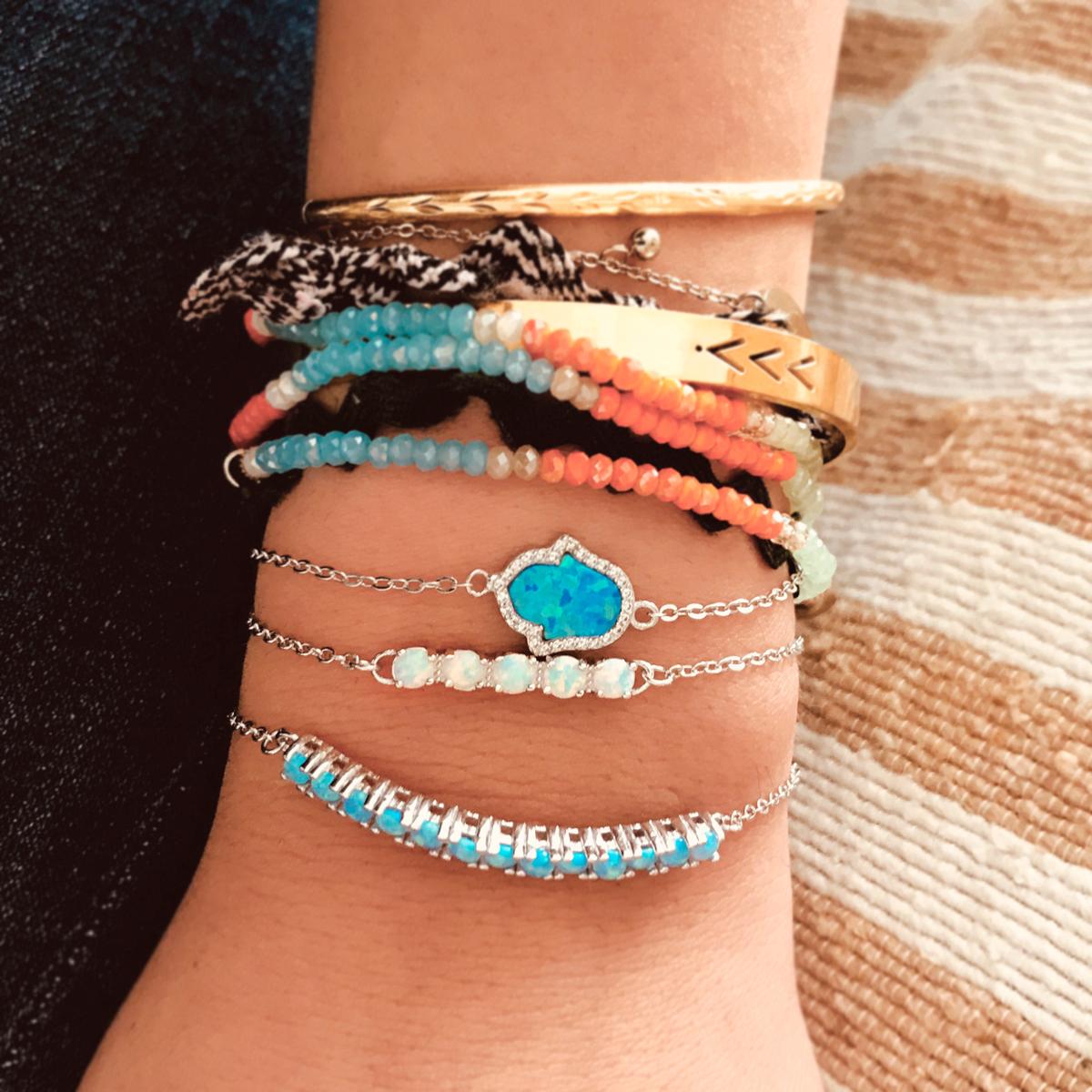 Bracelet opale femme Clearance