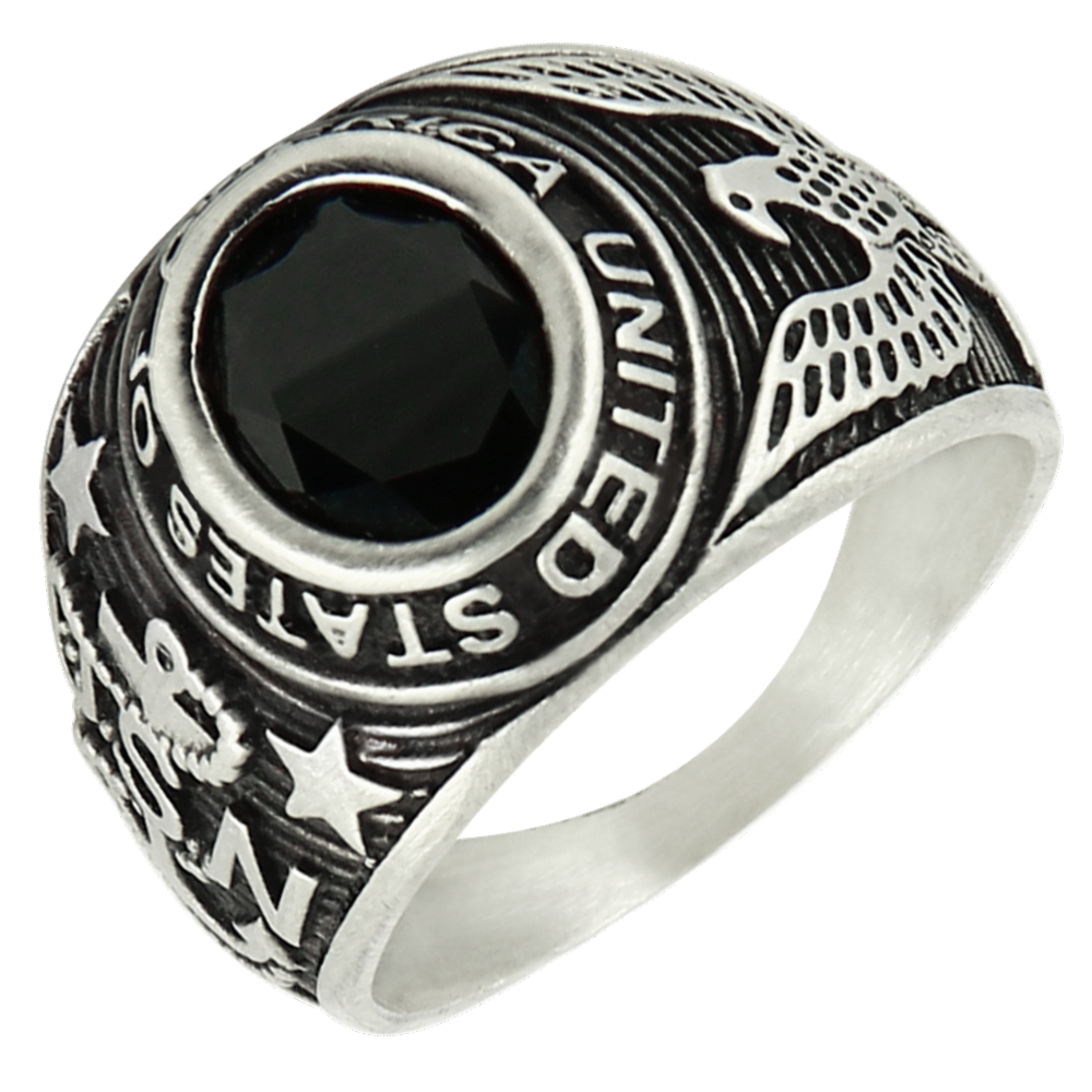 Bague universitaire argent - JAROD